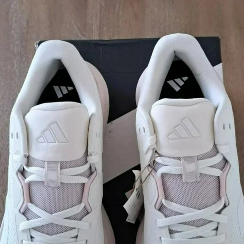 Adidas Galaxy 7 Running Shoe - Color: White/Putty Mauve - Size: Women 10 Wide - Picture 5 of 11